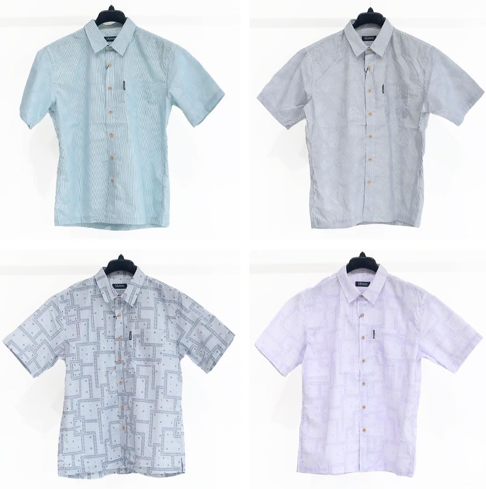 Amazon.co.jp: 【U.P renoma/レノマ】総柄 半袖シャツ メンズ